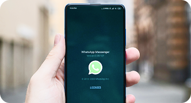 WhatsApp Fotos senden