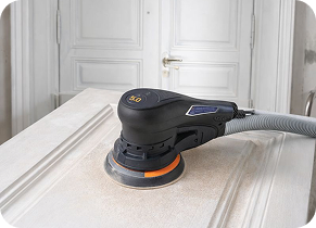 Three-stage sanding