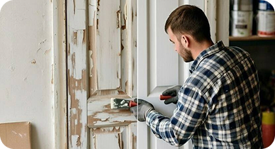 Surface sanding